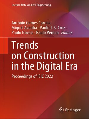 cover image of Trends on Construction in the Digital Era